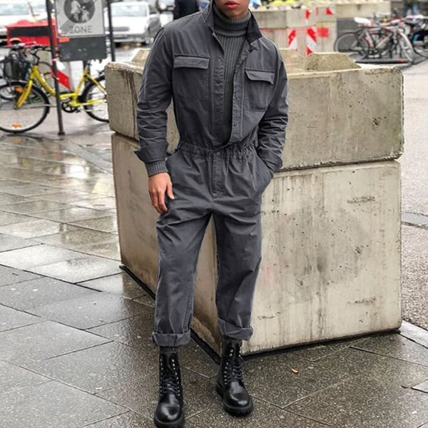 mens one piece work suit
