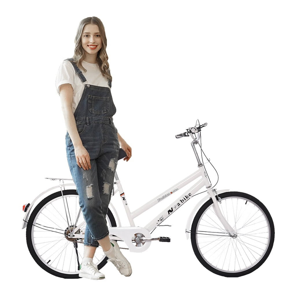 Comfort Bike White BESLUK 24in Commute Body Ease Womens Committed Rider 