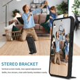 thumbnail image 4 of for Samsung Galaxy A54 5G Case with Slide Camera Cover, [Military Drop Protection] [Snug Touch] Hard Back & Soft Edge Phone Case with Stereo Bracket for Samsung A54 5G 6.4" LTT Black, 4 of 18