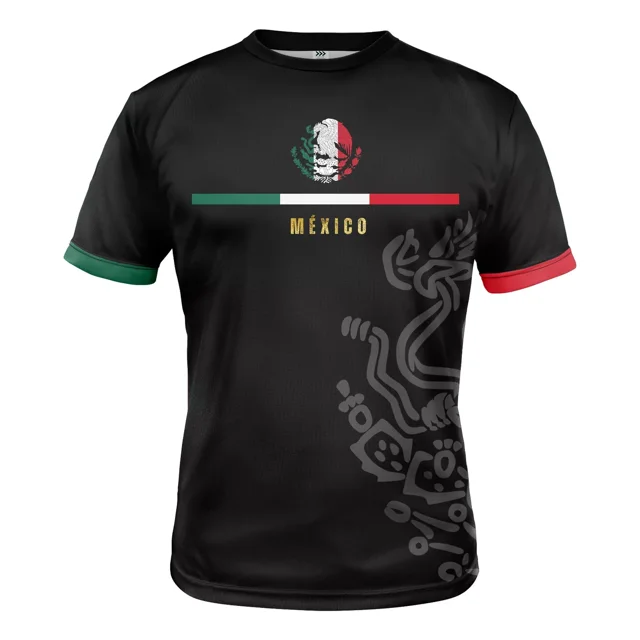 Playera Hombre México Día Del Grito Dorado Moda Retro Ikono