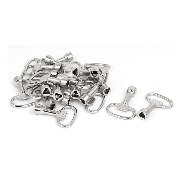 Llaves de trinquete de metal no magnético de 8 mm de ancho y 13 mm de diámetro, 22 piezas