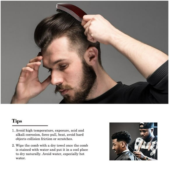 100% Boar Bri stle Wave Brush Brown