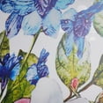 thumbnail image 2 of 2PCS Plante Fleur Circulation Collage Hall Fond Mur Décoration Autocollant, 2 of 11