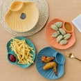 thumbnail image 3 of Wheat Straw Seasoning Dish Sauces Salt Snacks Small Plate Vinegar Soybean Bowl Wheat Straw Deep Dinner Plates,Unbreakable Sturdy Plastic Dinner Plates,Snack Dinner Plates,Plastic Plates Reusable,1pc, 3 of 6