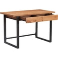 thumbnail image 3 of Serta Leighton Writing Desk Wood and Black Metal, 3 of 14