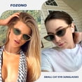 thumbnail image 2 of Gafas de Sol Retro Vintage Ojo de Gato Fozono UV400 FZN7514 para Mujer, 2 of 6