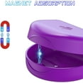 thumbnail image 3 of ARGOMAX Aligner Case, Retainer Case, Braces Box, 1 Piece Orthodontic Box, PURPLE., 3 of 7