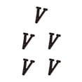 thumbnail image 2 of Justharion Easy To Install Metal Letters House Sign Not Easy To Fade Durable And Rustproof Metal Letters House Numbers B17--V 5Set, 2 of 6