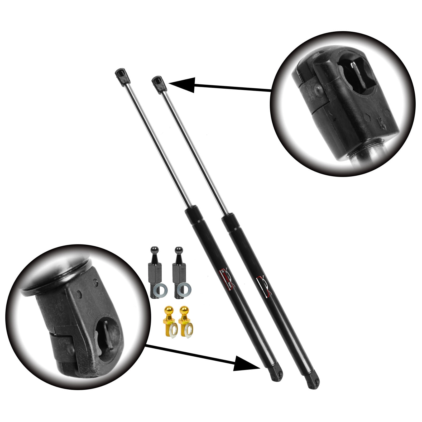 Qty 2 Strong Arm 4572 Front Hood Lift Supports