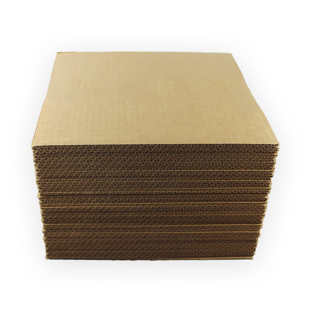 40 12x12 "EcoSwift" Brand Corrugated Cardboard Pads Filler Insert 12" x 12" 