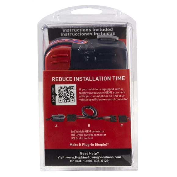 Hopkins 47284 Reliance Digital Electronic Brake Control with Plug