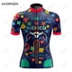 thumbnail image 3 of 2022 Nuevo México Ciclismo Jersey Mujer Bicicleta Montaña Carretera MTB Superior Mujer Bicicleta Camisa Manga Corta Carreras Ropa Montar Verano, 3 of 5