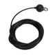thumbnail image 5 of Cable de polea negro Cable de sistema de polea de fitness Cuerda de alambre de acero resistente para gimnasio Ejercicio en casa 5 m, 5 of 10