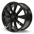 thumbnail image 3 of 19 Inch Black Alloy Wheel Rim for Toyota C-HR, RTX 82902 19x7.5 5x114.3 5Lug, 3 of 4