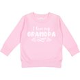 thumbnail image 2 of Inktastic I Love My Grandpa with Hearts Toddler Sweatshirt, 2 of 4