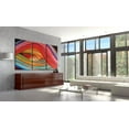 thumbnail image 2 of Tiptophomedecor Abstract Canvas Wall Art - An Abstract Rainbow - Stretched & Framed Ready To Hang Art, 2 of 3