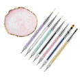 thumbnail image 1 of Mcduyant 8 Piezas Diseños Pinceles para Nail Art Paleta de Resina Diseño de Gel Herramientas de Punteado Nail Art Pincel de Pintura de Gel de Uñas Paleta de Mezcla Equipo de Arte de Uñas, 1 of 5