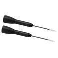 thumbnail image 1 of 2Pcs Test Probe Insulation Protection Simple Operation 1mm Multimeter Needle Piercing Probe 600V 10ABlack, 1 of 5