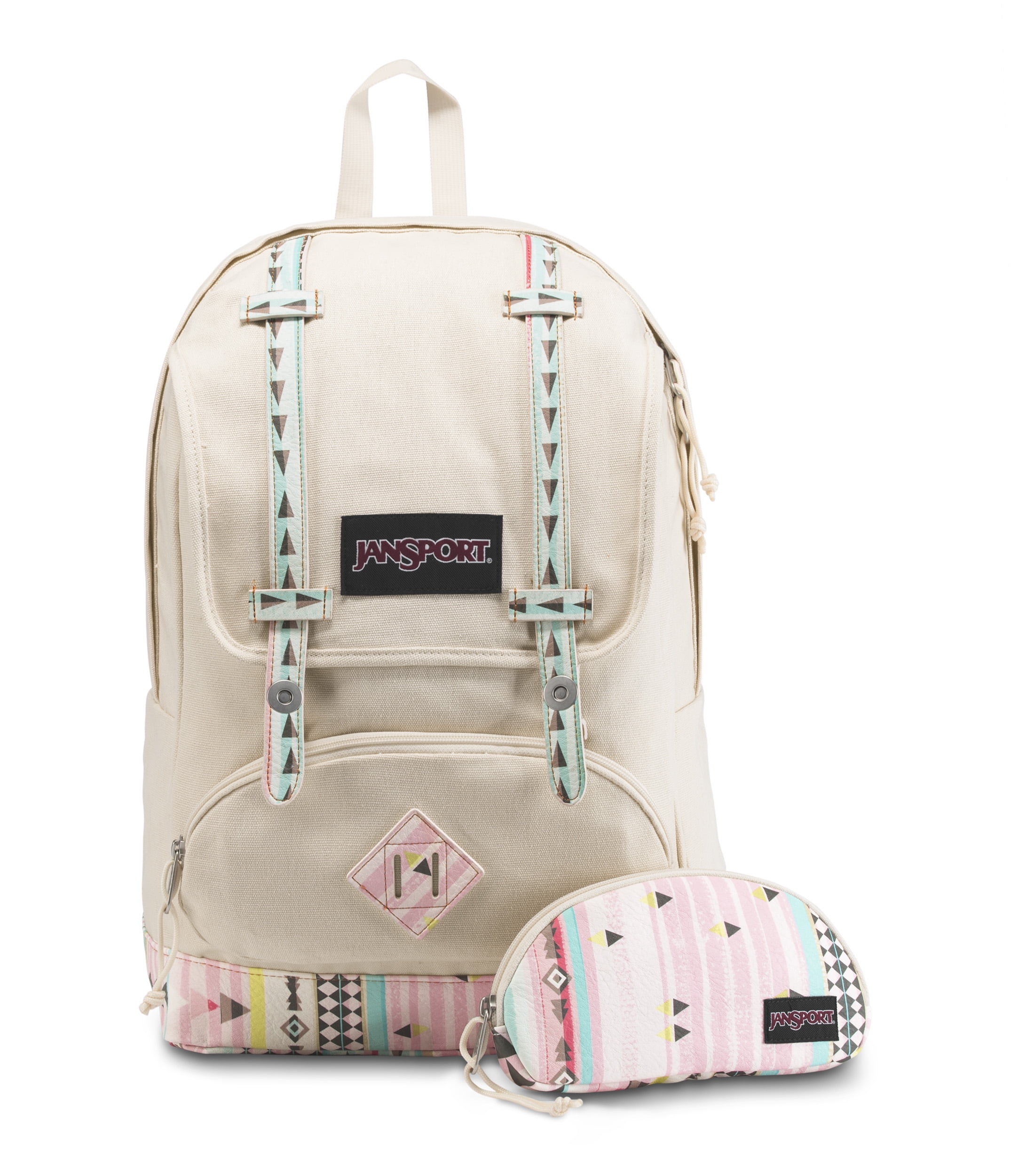 jansport striped backpack
