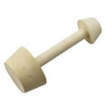 thumbnail image 1 of Double Headed Wooden Egg Tart Bottom Mould Rolling Pin Kitchen Gadget DIY Tools, 1 of 4