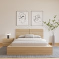 thumbnail image 5 of Nexera James King Size Panel Headboard, Natural Blonde Oak, 5 of 7