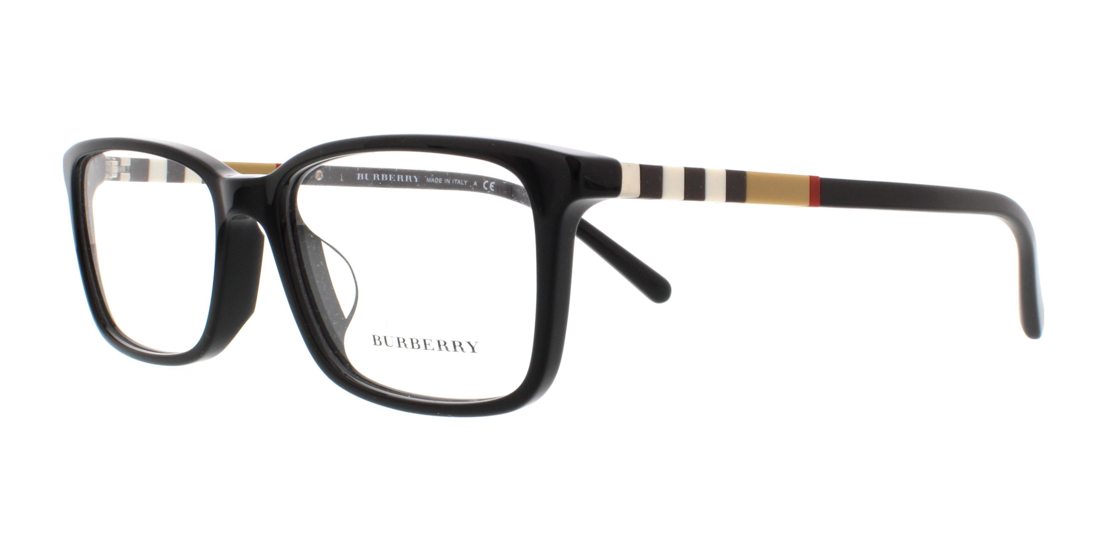 BURBERRY Eyeglasses BE 2199F 3001 Black 
