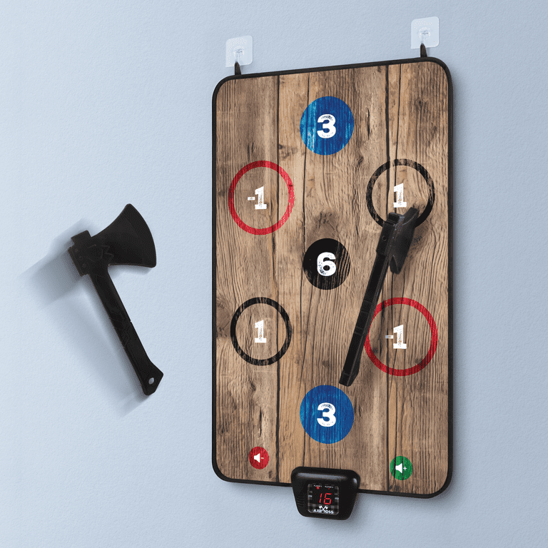 MinnARK Electronic Scoring Foam Axe Toss Game photo 3