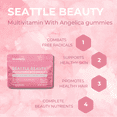 thumbnail image 3 of Seattle Gummy Company Seattle Beauty Multi-Vitamin Strawberry-Box 12 (.5 oz) Packs Box, 3 of 6