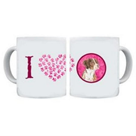 Treasure Machine - Carolines Treasures SC9122PK-CM15 15 oz. Brittany Dishwasher Safe Microwavable Ceramic Coffee Mug