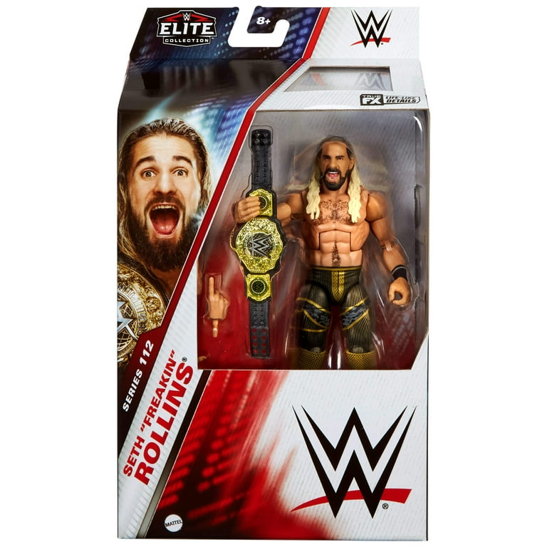Free Shipping! WWE Elite Seth Rollins Action Figure, 6-inch