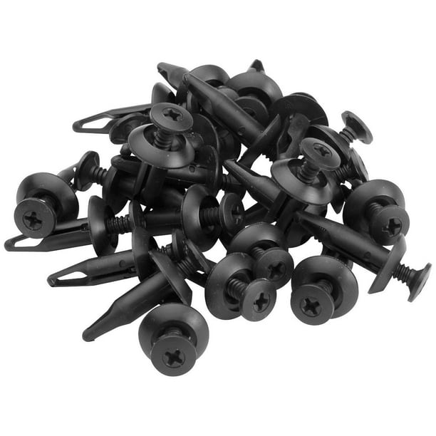 Yamaha Style Screw Push Fasteners, Screw Type push retainers are used