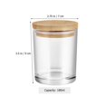 thumbnail image 2 of 3 Pcs Candle Jars Glass Candle Jars Clear Candle Containers Empty Glass Jars With Lids For Candle Making, 2 of 4