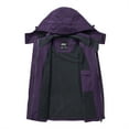 thumbnail image 5 of Diamond Candy Waterproof Rain Jacket Women Lightweight Outdoor Raincoat Hooded for Hiking, 5 of 5