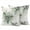 White Green, variant on Green Sunflower Outdoor Pillow Covers 24x24 Set of 2,Waterproof Patio Throw Pillowcase Protectors,Spring Summer Botanical Flowers Square Decorative Pillow Shams Cushion Covers for Seat Bed Couch Sofa