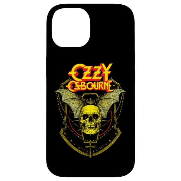 Funda para iPhone 14 Ozzy Osbourne Calavera Coronada