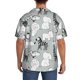 thumbnail image 3 of Fotbe African Animals Camisa Estampada de Manga Corta para Hombre, Casual de Verano, Estilo Playero, Sin Arrugas-4X-Large, 3 of 5