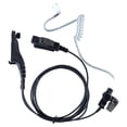 thumbnail image 1 of Earpiece Acoustic Tube Radio Ear Piece Two Way Headset With Mic Apx6000 Apx4000 Apx7000, 1 of 5