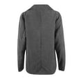 thumbnail image 1 of Vedolay Jackets Womens Casual Long Sleeve Open Front Lapel Collar Blazer Jacket,Dark Gray L, 1 of 5