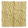 thumbnail image 1 of Bimba Foulard Foulard Bandana en Pure Soie Imprimée Feuilles de Basilic Rouge pour Femme, Tête Cou, 40 x 80 Pouces, 1 of 6