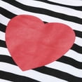 thumbnail image 6 of Toddler Girl Valentine's Day Dress Heart Cane Print Long Sleeve A-Line Casual Dress Little Girls Spring Fall Dresses Fashion Cute, 6 of 7