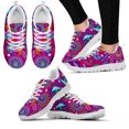 thumbnail image 1 of Bonitas zapatillas de deporte de malla con estampado bohemio para mujer, zapatos deportivos con cordones, zapatos planos transpirables para mujer, calzado suave, 1 of 6