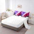 thumbnail image 3 of YST Eiffel Tower Comforter Set, Romantic France City Building, 7-Piece, Queen Size, 3 of 5