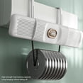 thumbnail image 3 of Deflector De Ventilación De CA, Amplia Compatibilidad Deflector De Aire Acondicionado Montaje En Pared PP Transpirable Resistente Al Goteo Inodoro Para El Hogar Hotel, 3 of 7