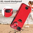 thumbnail image 4 of Wallet Phone Case for iPhone 7 / 8 / SE 2022 & 2020 with Stand, RFID Blocking PU Leather Shockproof Cover with Kickstand & Credit Card Slot Drop Protection for iPhone 7 / 8 / SE 2022 & 2020, Red, 4 of 10