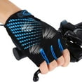thumbnail image 4 of CAROOTU Silicone Cycling Protective Gear Road Mountain Bike Protective Gear Reflective Sports Half-Finger, 4 of 7
