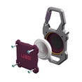 thumbnail image 2 of UAG AirTag Case 1st/2nd Gen with Built-in Bottle Opener - Hard Shell Lock Case AirTag Holder Durable Locking Carabiner for Keys, Luggage & Bags, Monarch Deep Purple Synth, 2 of 5