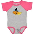 thumbnail image 3 of Inktastic Funny Goldfish with Shark Fin Boys or Girls Baby Bodysuit, 3 of 5