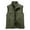 Army Green, variant on JNGSA Mens Lightweight Jackets, Men's Full-Zip Vest Outerwear Loose Lightweight Warm Casual Sleeveless Jacket for Fall Winter