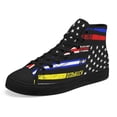 thumbnail image 6 of First Responder High Top Canvas Shoes Sneakers Black Size 10, 6 of 7