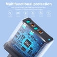 thumbnail image 4 of Total 100W 4 Port USB QC3.0 PD Charger Type C USB Mobile Phones Charger Quick Charge Adapter, 4 of 6